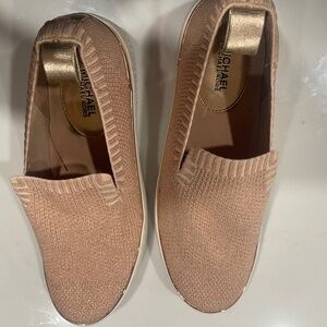 Pink Michael Kors Slip-On Shoes – Stylish & Comfortable